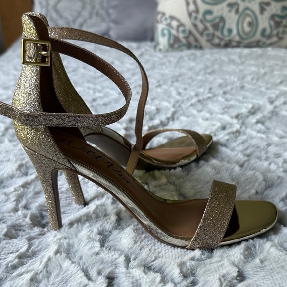 Gold glitter stilettos - Picture 4 of 11